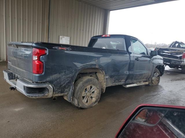 CHEVROLET SILVERADO 2019 blue  gas 3GCNYAEH1KG278634 photo #4
