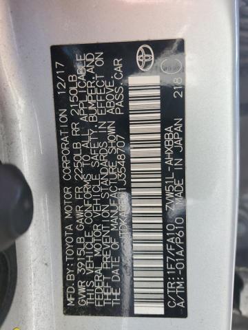 2018 TOYOTA PRIUS - JTDKARFU1J3548707