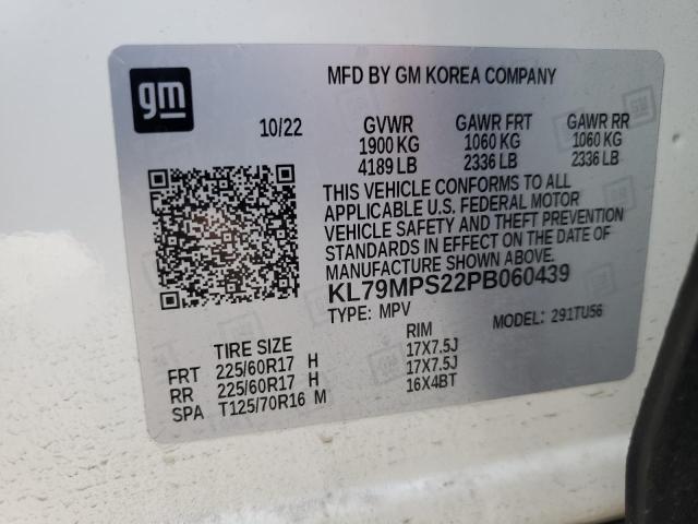 2023 CHEVROLET TRAILBLAZE - KL79MPS22PB060439