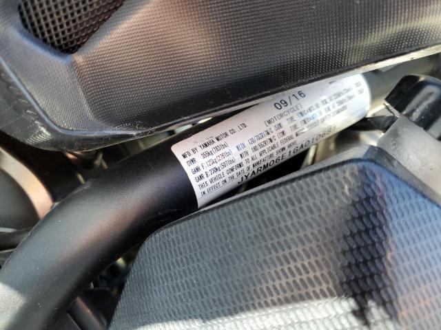 2016 YAMAHA FZ07 JYARM06E1GA010681