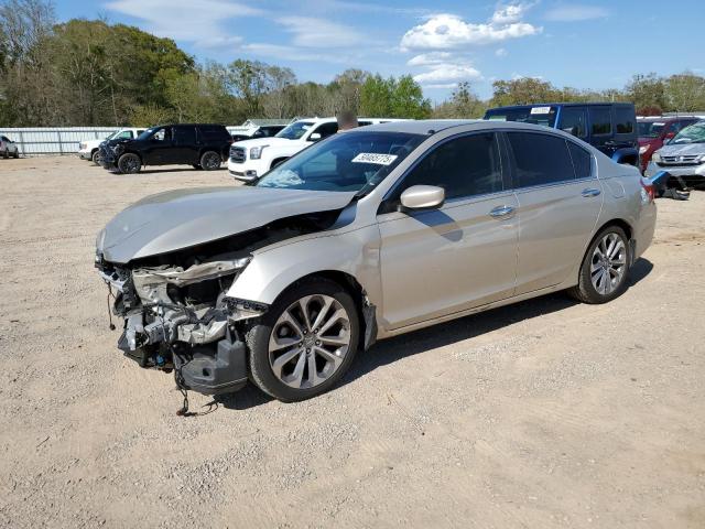 HONDA ACCORD SPO 2013 gold  gas 1HGCR2F51DA075602 photo #1