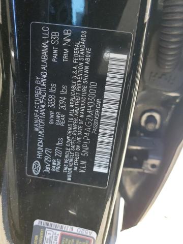 2021 HYUNDAI ELANTRA LI - 5NPLP4AG2MH030010