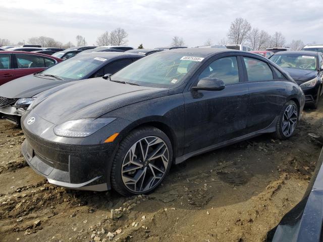 Vin: kmhm34acxpa046136, lot: 46925355, hyundai ioniq 6 se sel 2023 img_1