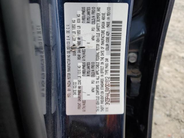 2022 MAZDA 3 - 3MZBPAAL5NM301612