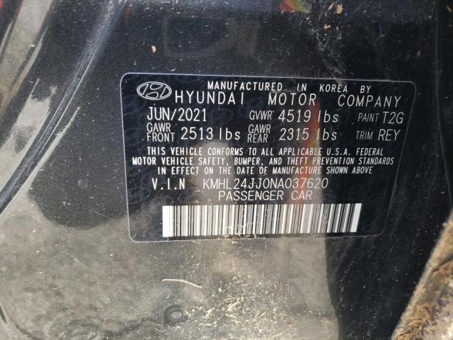 2022 HYUNDAI SONATA HYB - KMHL24JJ0NA037620