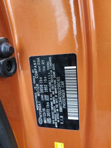 2016 HYUNDAI VELOSTER T KMHTC6AE0GU299165