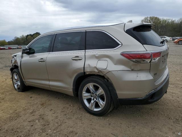 Vin: 5tdykrfh2gs153212, lot: 50169005, toyota highlander limited 20162