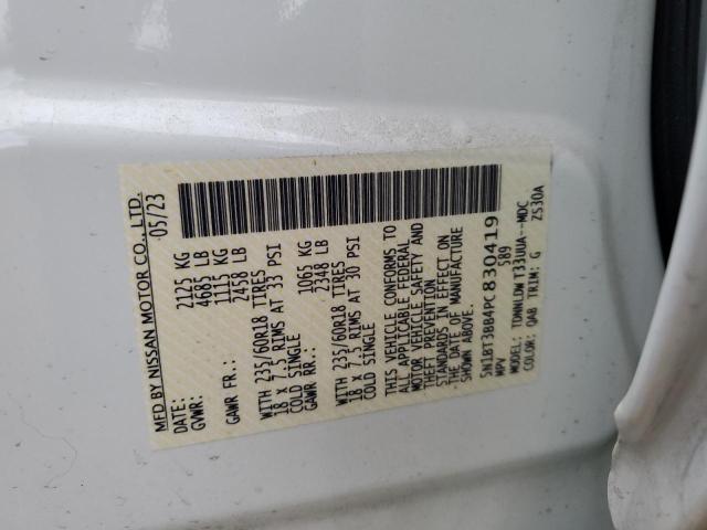 2023 NISSAN ROGUE SV - 5N1BT3BB4PC830419