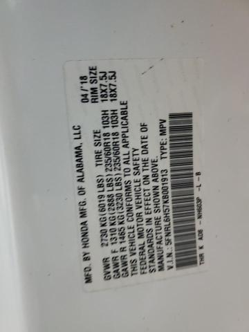 2019 HONDA ODYSSEY EX 5FNRL6H57KB001913