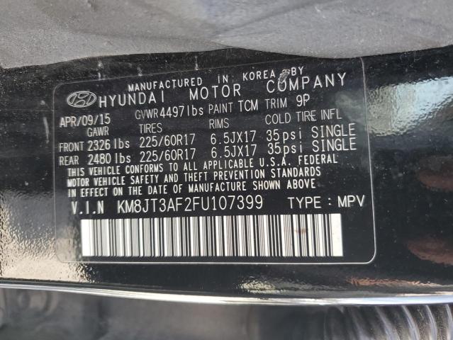 2015 HYUNDAI TUCSON GLS KM8JT3AF2FU107399