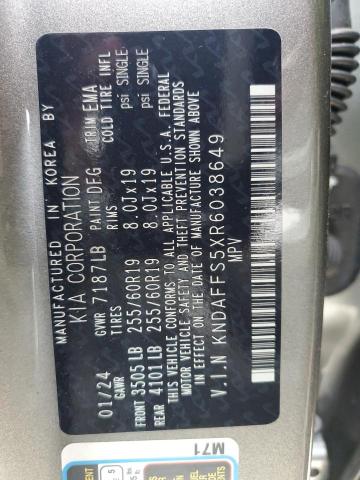 2024 KIA EV9 WIND KNDAFFS5XR6038649