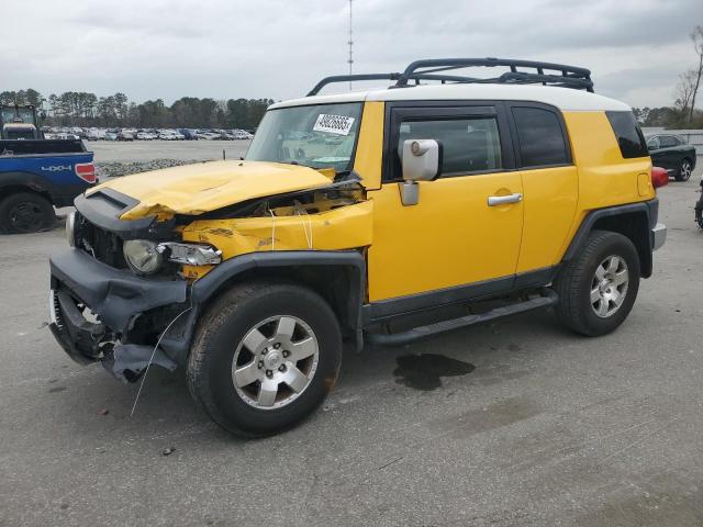 TOYOTA FJ CRUISER 2007 yellow 4dr spor gas JTEBU11F470082391 photo #1