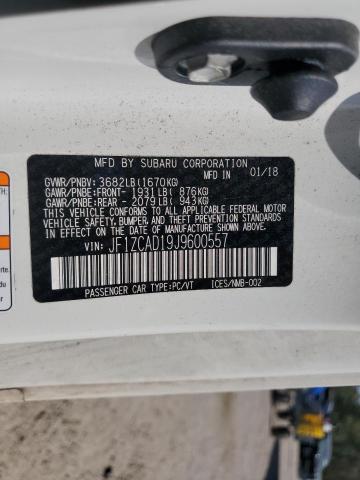 2018 SUBARU BRZ 2.0 TS JF1ZCAD19J9600557