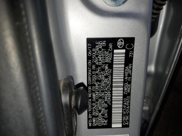 2017 TOYOTA PRIUS - JTDKBRFU7H3566152