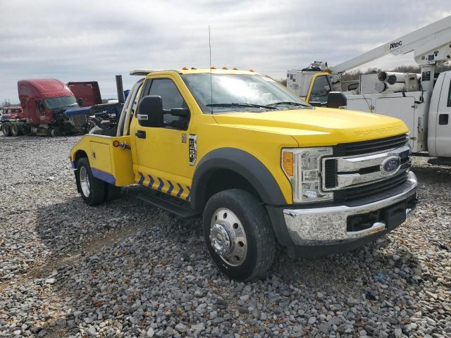 FORD F450 SUPER 2017 yellow chassis diesel 1FDUF4GTXHEC04581 photo #1