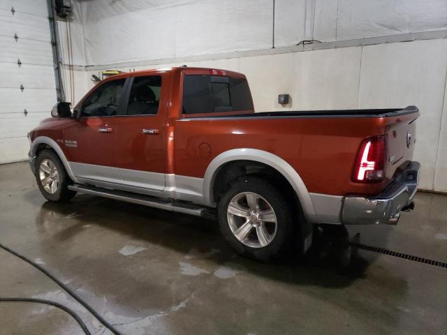 RAM 1500 LARAM 2013 orange  gas 1C6RR7JT0DS691210 photo #3