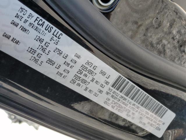 2017 DODGE JOURNEY SX - 3C4PDCBGXHT510739