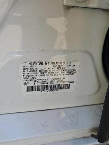 2015 INFINITI Q50 BASE - JN1BV7AP0FM340185