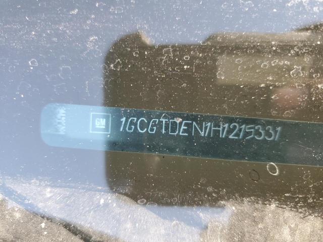 2017 CHEVROLET COLORADO Z - 1GCGTDEN1H1215331