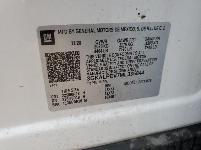 2021 GMC TERRAIN SL - 3GKALPEV7ML335844