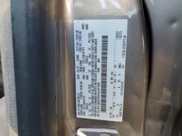 2017 LINCOLN MKC SELECT 5LMTJ2DH7HUL41169