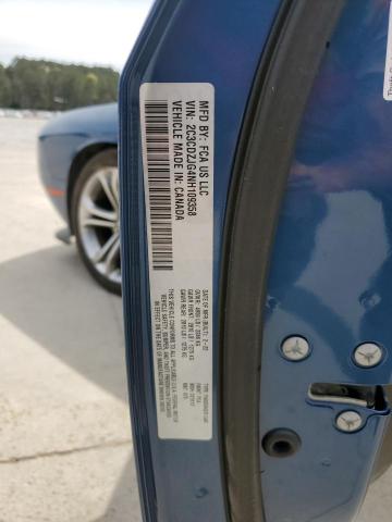2022 DODGE CHALLENGER - 2C3CDZJG4NH109358