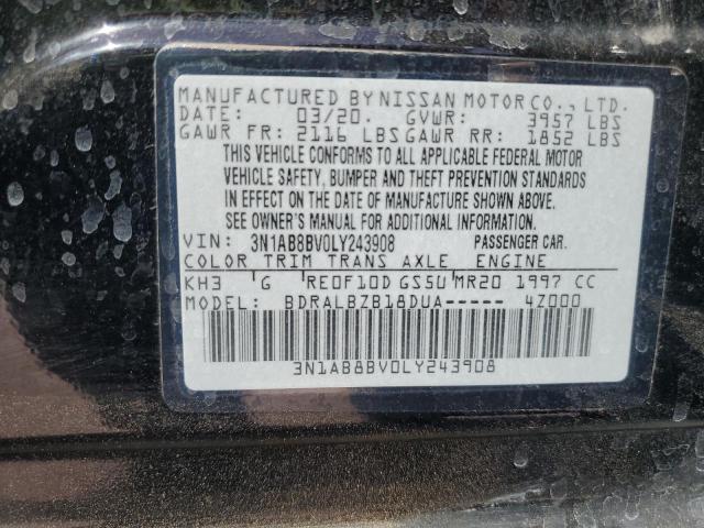 2020 NISSAN SENTRA S - 3N1AB8BV0LY243908