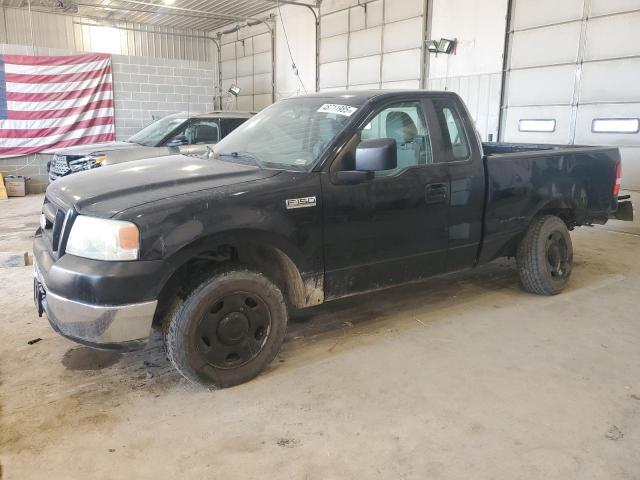 FORD F150 2008 black pickup gas 1FTRF12268KD61906 photo #1