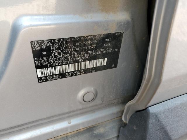 2017 TOYOTA RAV4 LE - 2T3ZFREV8HW372157