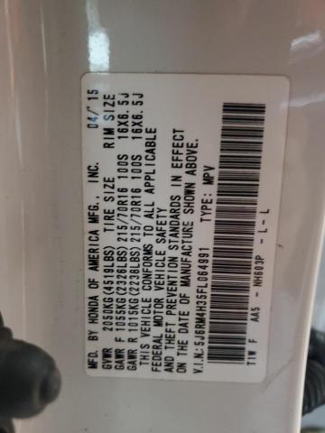 2015 HONDA CR-V LX - 5J6RM4H35FL064991