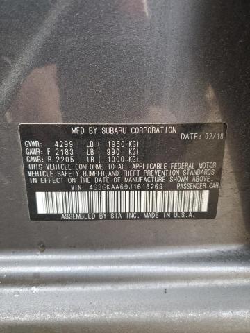 2018 SUBARU IMPREZA 4S3GKAA69J1615269