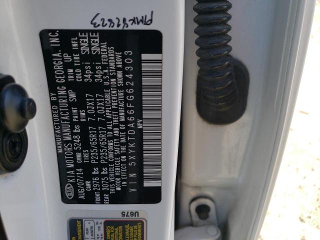 2015 KIA SORENTO LX - 5XYKTDA66FG624303