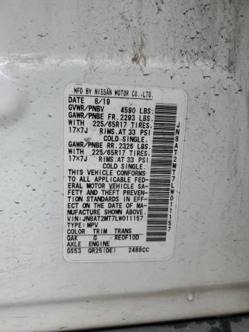 2020 NISSAN ROGUE S - JN8AT2MT7LW011157