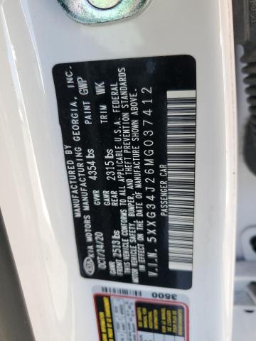 2021 KIA K5 EX - 5XXG34J26MG037412