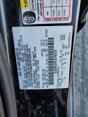 2012 FORD FUSION SEL - 3FAHP0JA9CR198478