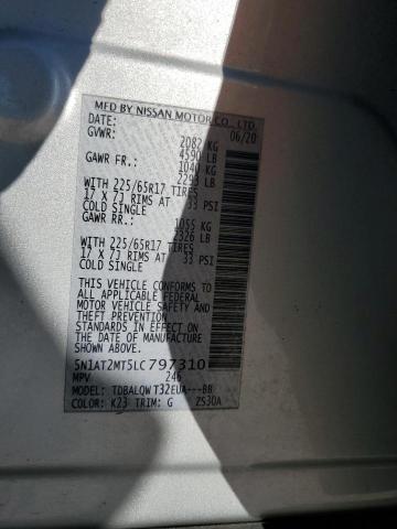 2020 NISSAN ROGUE S - 5N1AT2MT5LC797310