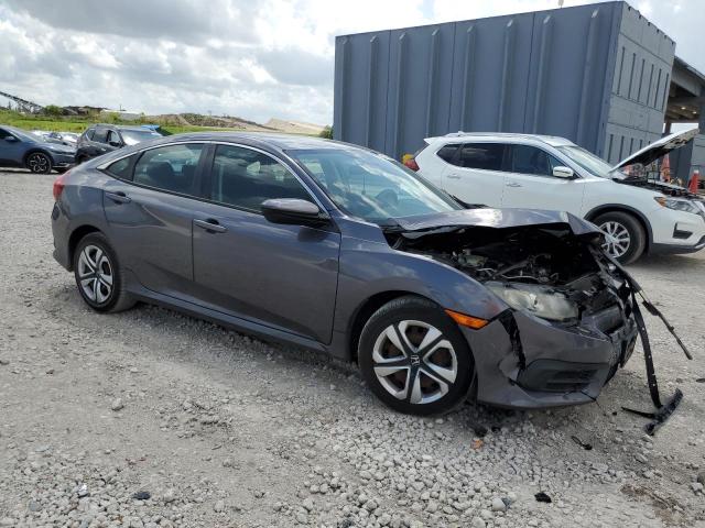 Vin: 19xfc2f50he204154, lot: 51356985, honda civic lx 20174