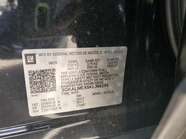 2019 GMC TERRAIN SL - 3GKALMEX5KL366104