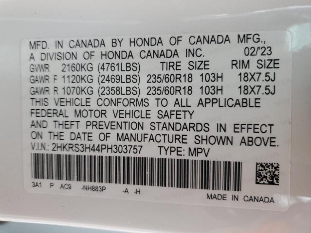 2023 HONDA CR-V EX - 2HKRS3H44PH303757