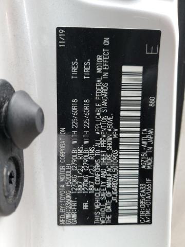 2020 LEXUS NX 300 JTJGARDZ6L5010903