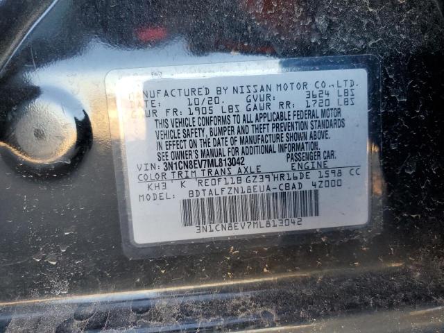 2021 NISSAN VERSA SV - 3N1CN8EV7ML813042