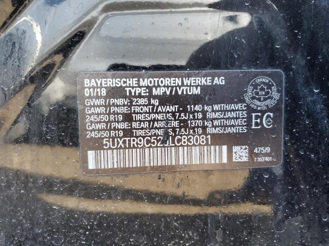 2018 BMW X3 XDRIVE3 - 5UXTR9C52JLC83081