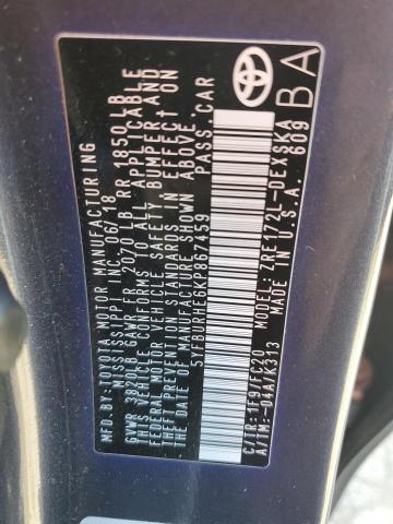 2019 TOYOTA COROLLA L - 5YFBURHE6KP867459
