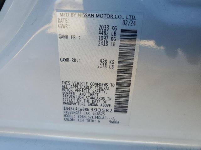 2024 NISSAN ALTIMA SR - 1N4BL4CW8RN393582