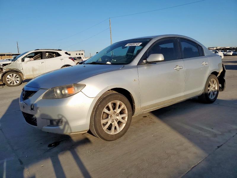MAZDA 3 I 2007 silver  gas JM1BK12F771671552 photo #1