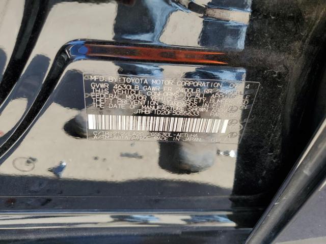 2015 LEXUS IS 250 - JTHBF1D20F5055633
