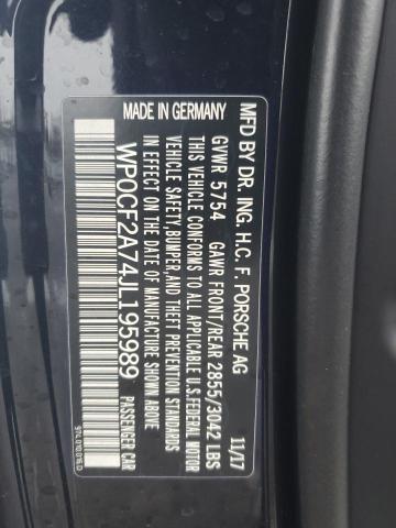 2018 PORSCHE PANAMERA T - WP0CF2A74JL195989