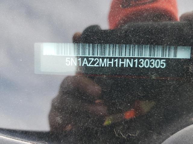2017 NISSAN MURANO S - 5N1AZ2MH1HN130305