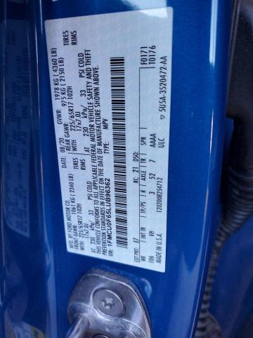 2020 FORD ESCAPE S - 1FMCU0F65LUB96362