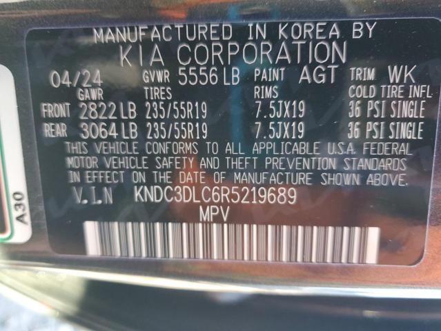 2024 KIA EV6 LIGHT - KNDC3DLC6R5219689